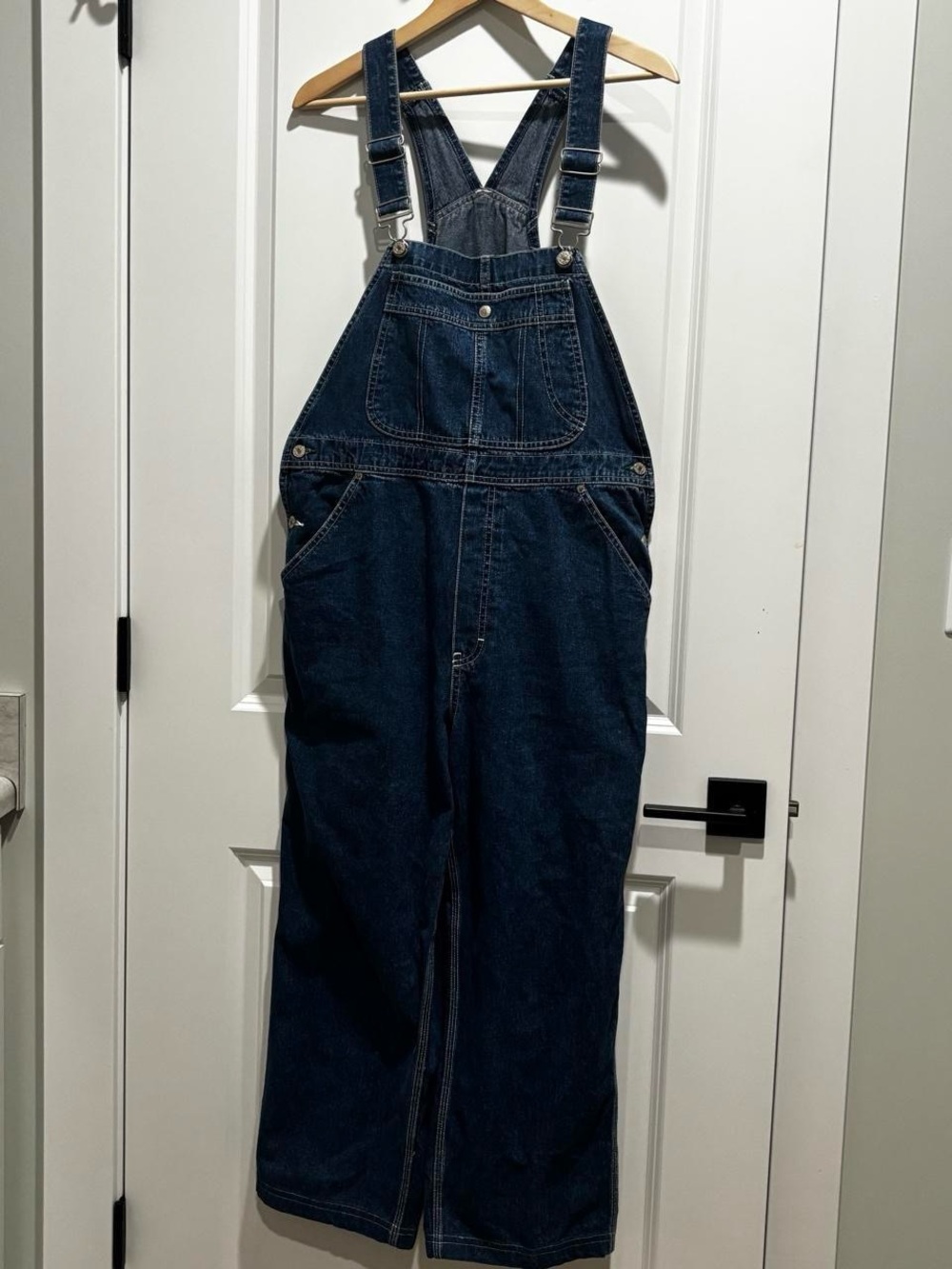 Vtg 90s Tommy Hilfiger Denim Overalls Baggy Dungarees